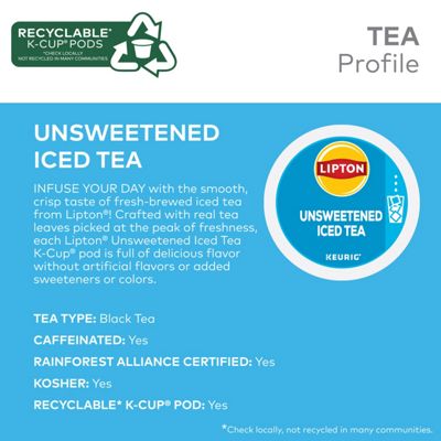 Keurig K-Cup Coffee Classic Unsweetened Iced Tea - Image 5