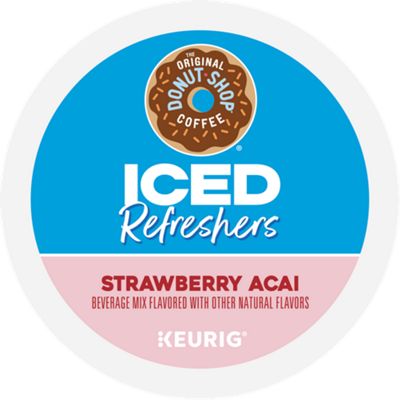 Keurig K-Cup Coffee Strawberry Acai Iced Refresher