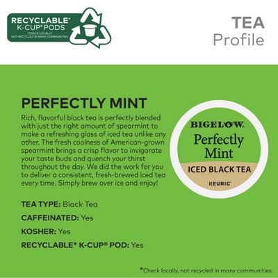 Keurig K-Cup Coffee Perfectly Mint Iced Black Tea - Image 7
