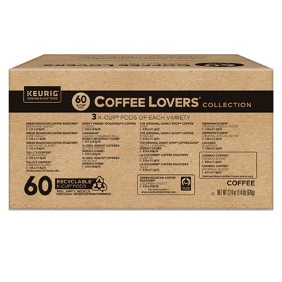 Keurig K-Cup Coffee Coffee Lovers' Collection Variety Pack 60-Count - Image 5