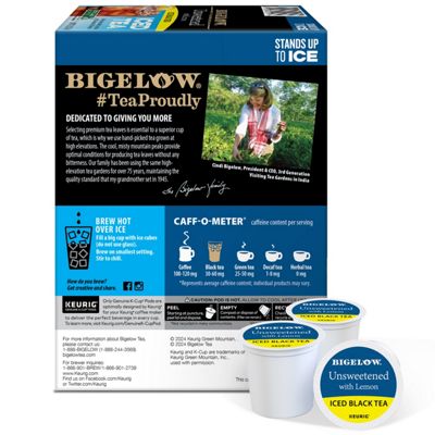 Keurig K-Cup Coffee Black Tea with Lemon Unsweetened Iced Tea - Image 5