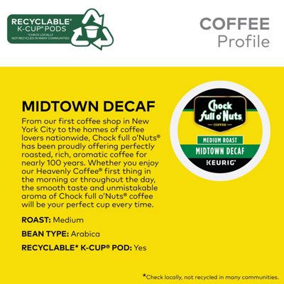 Keurig K-Cup Coffee Midtown Decaf - Image 8