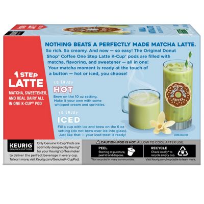 Keurig K-Cup Coffee Vanilla Matcha Latte - Image 5
