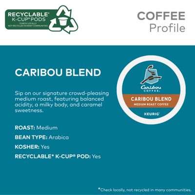 Keurig K-Cup Coffee Caribou Blend Coffee - Image 5