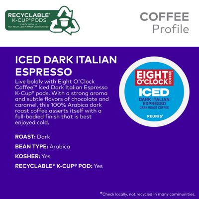 Keurig K-Cup Coffee Iced Dark Italian Espresso - Image 5