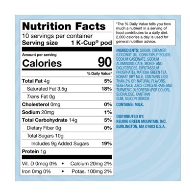 Keurig K-Cup Coffee Vanilla Matcha Latte - Image 6