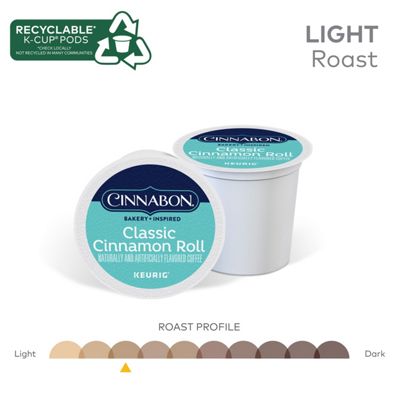 Keurig K-Cup Coffee Classic Cinnamon Roll Coffee - Image 6