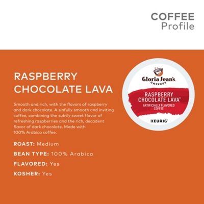 Keurig K-Cup Coffee Raspberry Chocolate Lava Coffee - Image 4