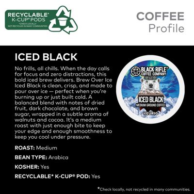Keurig K-Cup Coffee Iced Classic Black Coffee - Image 2