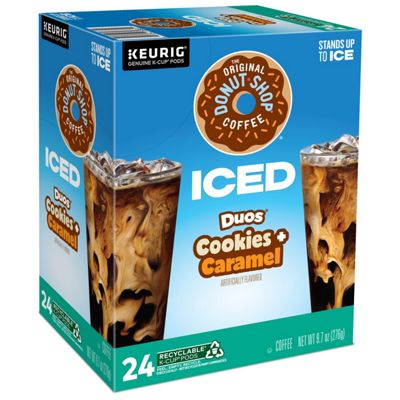 Keurig K-Cup Coffee ICED Duos Cookies + Caramel Coffee - Image 3