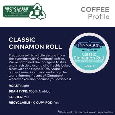 Keurig K-Cup Coffee Classic Cinnamon Roll Coffee - Image 5
