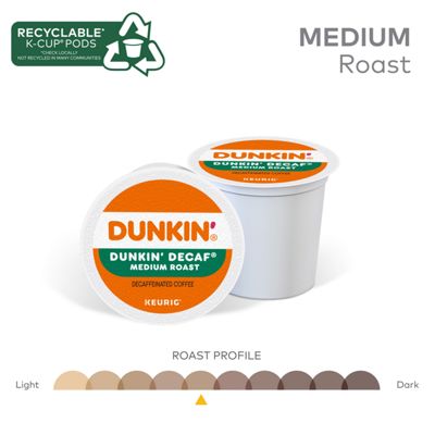 Keurig K-Cup Coffee Dunkin' Decaf Coffee - Image 5