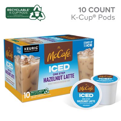 Keurig K-Cup Coffee ICED Hazelnut Latte - Image 2