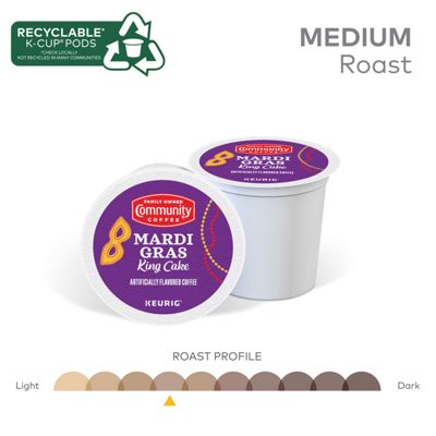 Keurig K-Cup Coffee Mardi Gras King Cake Coffee - Image 6