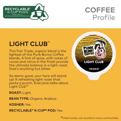 Keurig K-Cup Coffee Light Club Coffee - Image 5