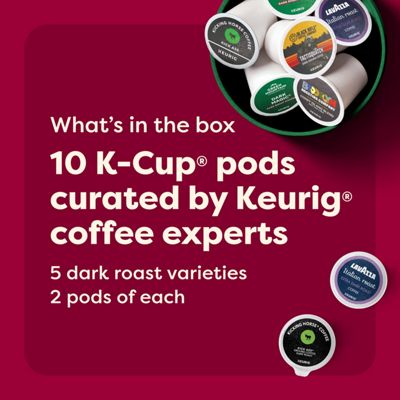 Keurig K-Cup Coffee Dark Edition Dark Roast K-Cup Pod Collection - Variety Pack - Image 4