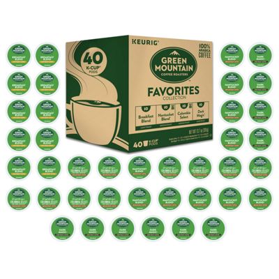 Keurig K-Cup Coffee Green Mountain Coffee Roasters Favorites Collection