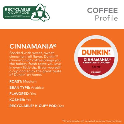 Keurig K-Cup Coffee Cinnamania Coffee - Image 5