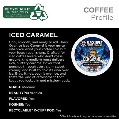 Keurig K-Cup Coffee Iced Caramel Coffee - Image 4