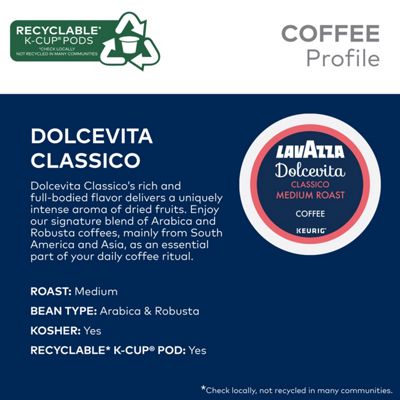 Keurig K-Cup Coffee Dolcevita Classico - Image 6