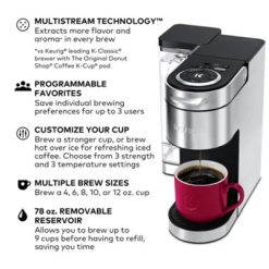Alternative view of Keurig K-Cup Coffee K-Supreme Plus Single Serve Coffee Maker