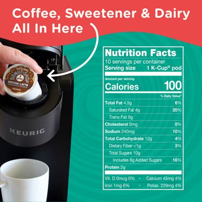 Keurig K-Cup Coffee Mocha Latte - Image 2