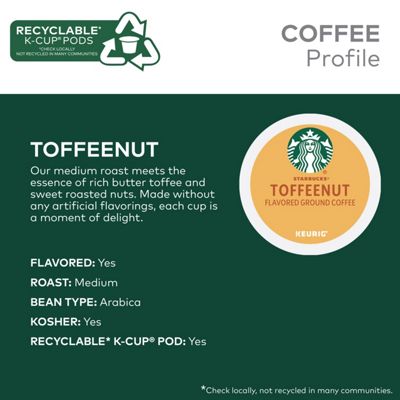 Keurig K-Cup Coffee Toffeenut Coffee - Image 5