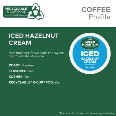 Keurig K-Cup Coffee ICED Hazelnut Cream Coffee - Image 4
