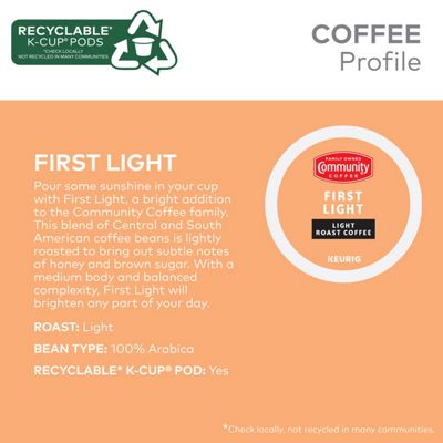 Keurig K-Cup Coffee Community Coffee First Light - Image 4