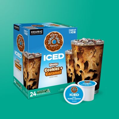 Keurig K-Cup Coffee ICED Duos Cookies + Caramel Coffee - Image 9