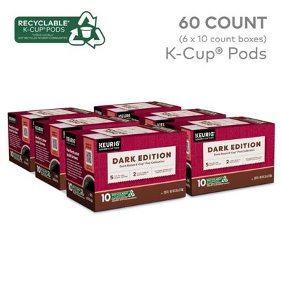 Keurig K-Cup Coffee Dark Edition Dark Roast K-Cup Pod Collection - Variety Pack - Image 2