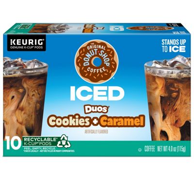 Keurig K-Cup Coffee ICED Duos Cookies + Caramel Coffee - Image 2