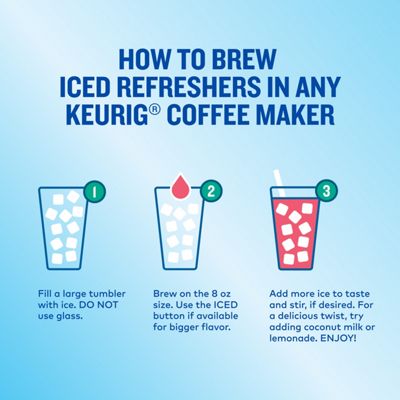 Keurig K-Cup Coffee Iced Watermelon Breeze Refresher - Image 8